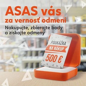 ASAS vás za vernosť odmení aj v roku 2023 ASAS vás za vernosť odmení aj v roku 2023