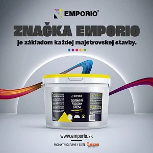 EMPORIO Silikónová fasádna farba EMPORIO Silikónová fasádna farba